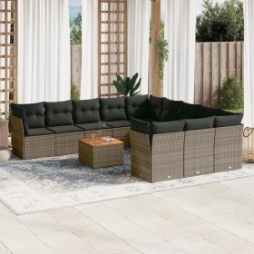 Garden Sofa Set Grey