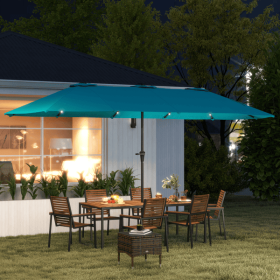Half Umbrella Outdoor Patio
