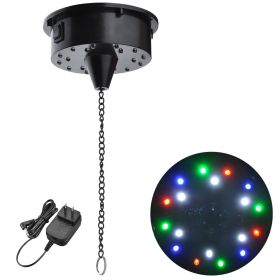 Mirror Ball Motor 6RPM W LED RGBW (Option: Black)