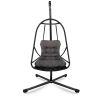 JESE Swing Egg Chair with Stand â€“ Foldable Hanging Chair for Indoor & Outdoor Use â€“ 300lbs Capacity